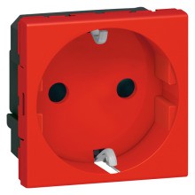 LEGRAND 077218 MSC SDO Schuko SL 2mod rot