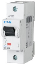 EATON PLHT-C63-V LS-Schalter 63A/1pol/C 25KA, V-Sondertyp