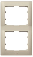 LEGRAND 771406 Rahmen 2-Fach Galea Vert.Ti