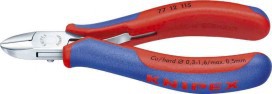 KNIPEX 77 12 115 Elektronik-Seitenschneider spiegelpol.11