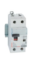 LEGRAND AC, für Wechselfehlerströme. Nach EN 61009-1, VDE 0664-20, unverzögert. LS-Schutzschaltertei