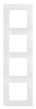 LEGRAND 665004 Rahmen 4-fach für horizontale undvertika
