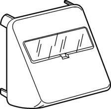 LEGRAND 776276 Abd. Vdi 60Gr. mit Bf Creo Uw