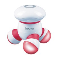 BEURER MG 16 ROT Mini-Massagegerät,Vibration,LED-Licht,ro