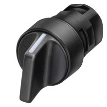 SIEMENS CP 3SB2000-2BB01 Knebelschalter O-I tastend schwarz