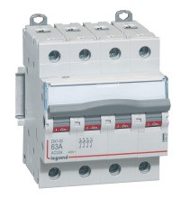 LEGRAND 406487 DX3 KIPPSCH. AUS 4P 63A
