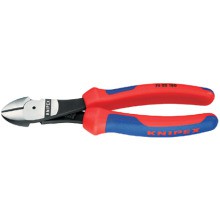 KNIPEX 74 02 140 Kraft-Seitenschneider poliert 140mm