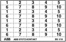 ABB GHS2001946R0004 Kennzeichngs.schilder BS1/20