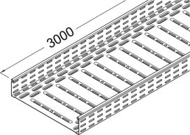 DIETZEL RG 85-10S Kabelrinne svz. L=3m B=0,1m