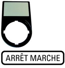 EATON M22S-ST-F10 Tastenzusatz-Schildtraeger