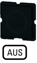 EATON 153TQ25 Tastenplatte schwarz, ZU