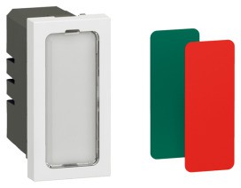 LEGRAND 078501 MSC Signal 1fach 230V 1mod weiss