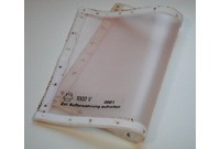 HAUPA 150306 Abdecktuch transparent 1000x400x1,0 mm