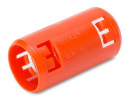 DIETZEL KM-TURBO 20 OR Krallenmuffe, orange für Betonverlegung Ø20mm