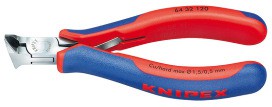 KNIPEX 64 32 120 Elektronik-Vornschneider spiegelp.120mm