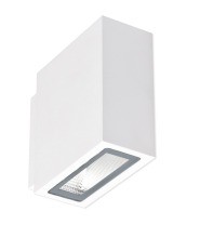 BRUMBERG 10013173 LED-Wandleuchte 2x3W 230V/IP54 strukturw