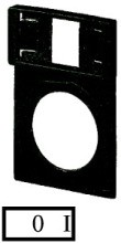 EATON Q25TS-90 Einlegeschild m. Traegerpl. Q25