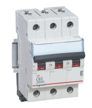 LEGRAND 404228 TX3 LS C63A 3P 10KA 3M