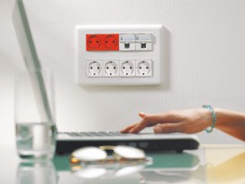 LEGRAND 077254 MSC SDO 4f-Schuko 45G 8mod weiss