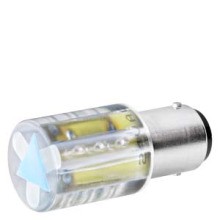 SIEMENS CP 8WD4448-6XF LED AC 115V BA15d blau für Signalsaeule