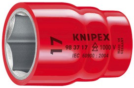 KNIPEX 98 37 14 Steckschlüsseleinsatz S=14mm,6-Kantschr.