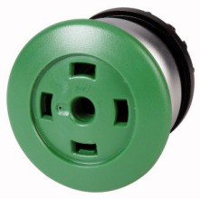 EATON M22-DP-G-X Pilzdrucktaste,ohne Beschriftung,grün