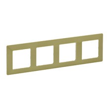 LEGRAND 754084 Vlife 4Fach Rahmen Limone