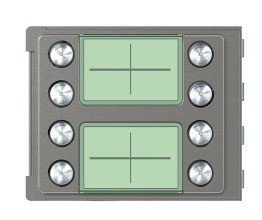BTICINO 352185 FRONTBL RUFTASTMODUL 8RT-D RO