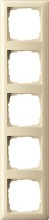 GIRA 021501 Abdeckrahmen 5fach Standard 55 cws