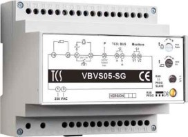 TCS VBVS05-SG Versorgungs- & Steuergeraet f. Video-Kleinanlagen m. 1 Stran