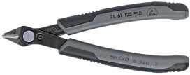 KNIPEX 78 61 125 ESD Electronic Super-Knips ESD brün. 125mm