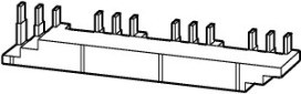 EATON B3.1/4-PKZ4 Drehstromschienenbl. PKZM4.. f. 1HS