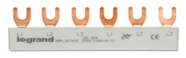 LEGRAND 607033 Gabelkammschiene 3P 6G