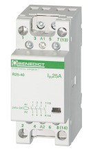 BENEDIKT&JAEGER R25-40 24 Installationsschütz 25A 24V 50/60Hz