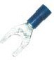 HAUPA 260716 Gabelkabelschuh blau isoliert1,5-2,5 M5 PVC