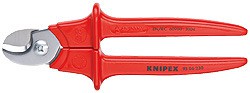 KNIPEX 95 06 230 SB Kabelschere blank poliert 230mm