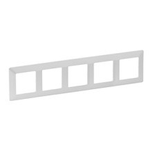 LEGRAND 754145 Vlife 5Fach Rahmen Perlmutt