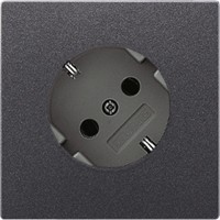 JUNG AL2520-45AN Schuko-Steckdose 45 Grad