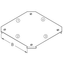 DIETZEL RKDR 60S Rinnenkreuzungdeckel m.Riegelsvz. B=0,6m