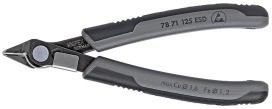 KNIPEX 78 71 125 ESD Electronic Super-Knips ESD brün. 125mm