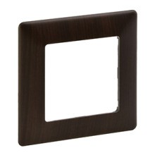LEGRAND 754171 Vlife 1Fach Rah. Dark Wood