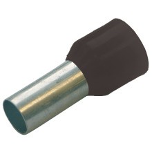 HAUPA 270049 Aderendhülse 25mm² L=16mm isoliert schwarz verzinnt