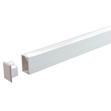 DIETZEL SE 25/40 WS Endstück zu Kanal MIK, weiß, 25x40mm