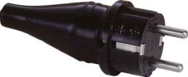 ABL-SURSUM 1428-160 Schukostecker Pvc Grau