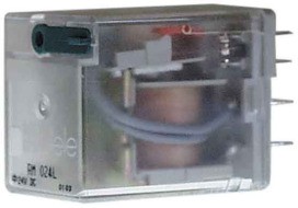 TELE-HAASE RM 730.02L-N Miniaturreleais 230VAC, 4 Wechsler, LED, Hartvergoldung