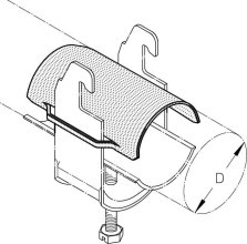 DIETZEL GW 120 Gegenwanne DM=111-120mm