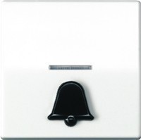 JUNG AS591K1KO5WW Wippe m.tastbarem Symbol Klingel KO