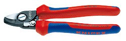 KNIPEX 95 22 165 Kabelschere mit Oeffnungsfeder