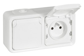 LEGRAND 070742 FRAP Artic Gehaeuse 2F Horiz.