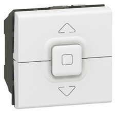 LEGRAND 077026 MSC Jalousie-Schalter 2mod weiss